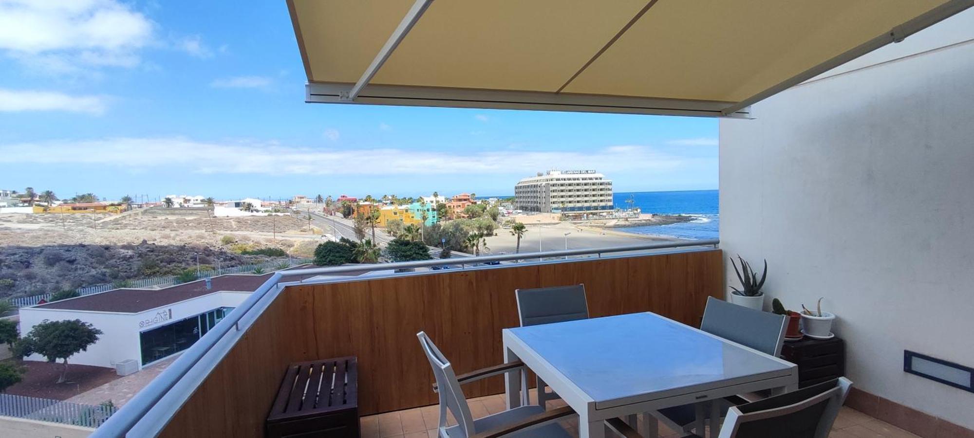 El Medano Beachfront Triplex Penthouse With Pool, Rooftop, Sea View Exterior photo